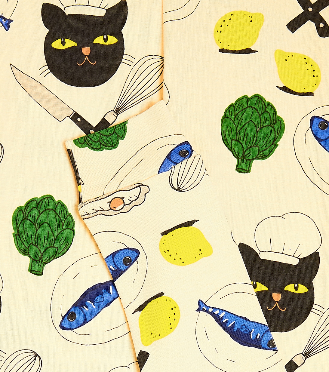 Leggings Chef cat de algodón | Mini Rodini