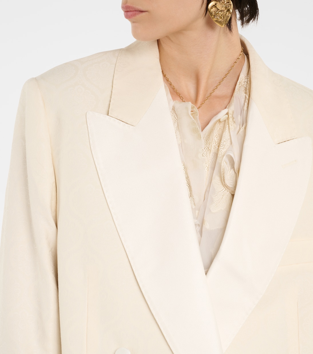 Blazer en jacquard de coton et laine | Etro