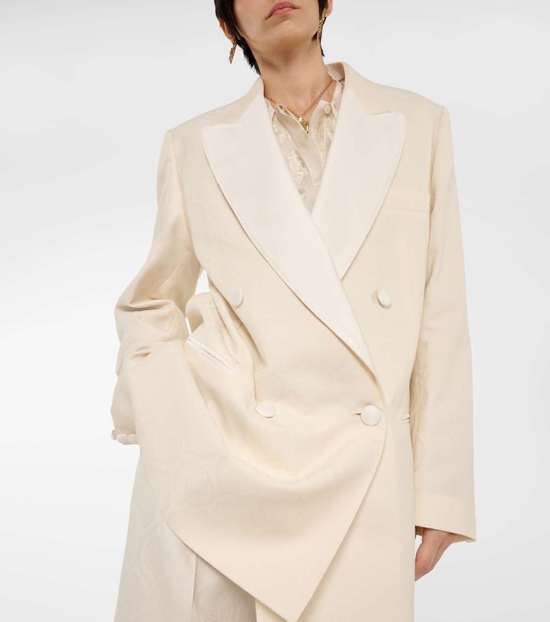 Blazer en jacquard de coton et laine | Etro