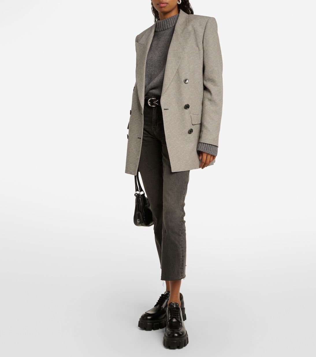 Le Crop Mini Boot high-rise bootcut jeans | Frame