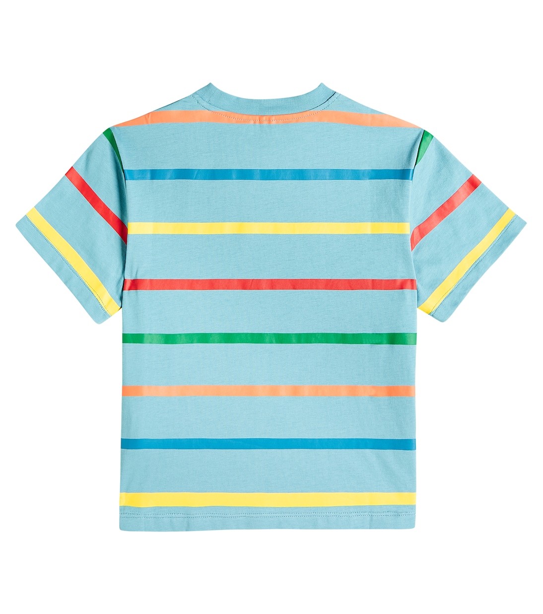 스트라이프 코튼 저지 티셔츠 | Stella McCartney Kids