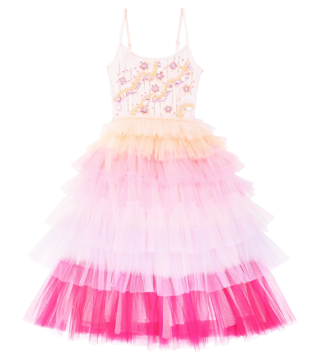 Verziertes Kleid Portrait aus Tüll | Tutu Du Monde