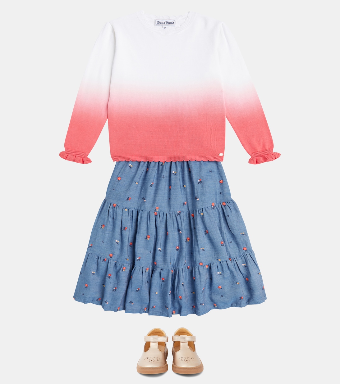 Sandali Trix Salome in pelle | Pom d'Api