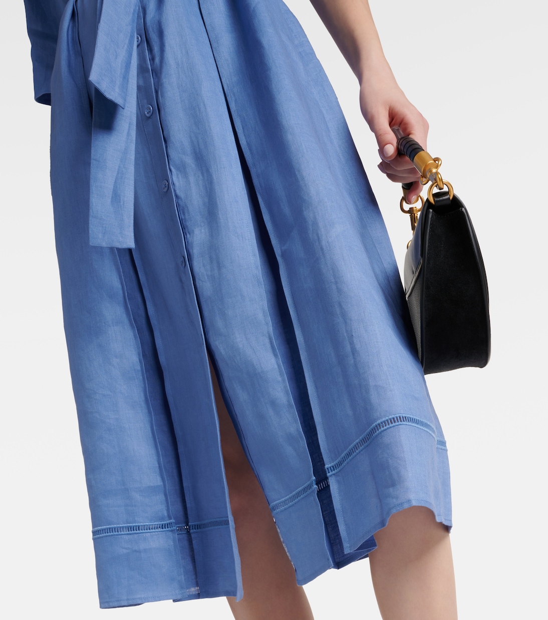 Robe midi Nocino en lin | Max Mara