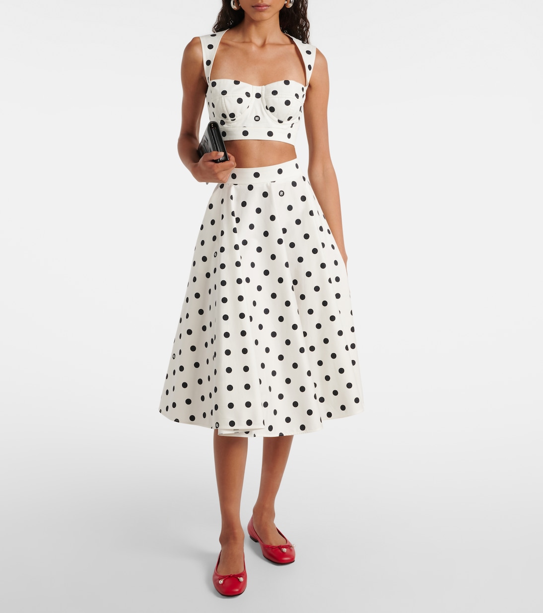 Ballerinas Elme aus Leder | Jimmy Choo