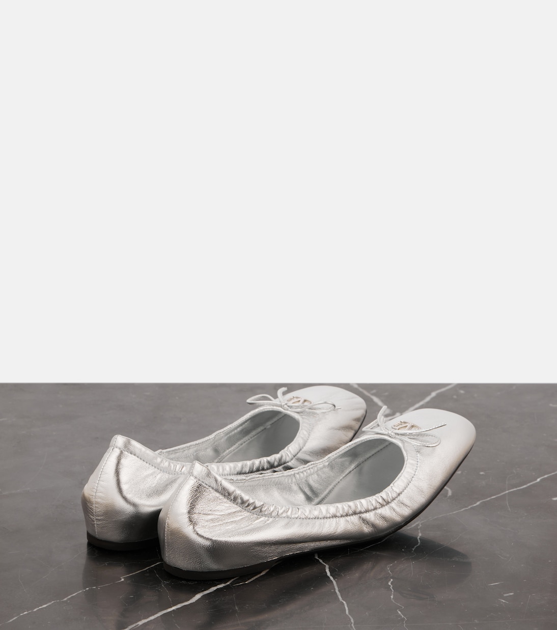 Ballerine VLogo Signature in pelle | Valentino Garavani