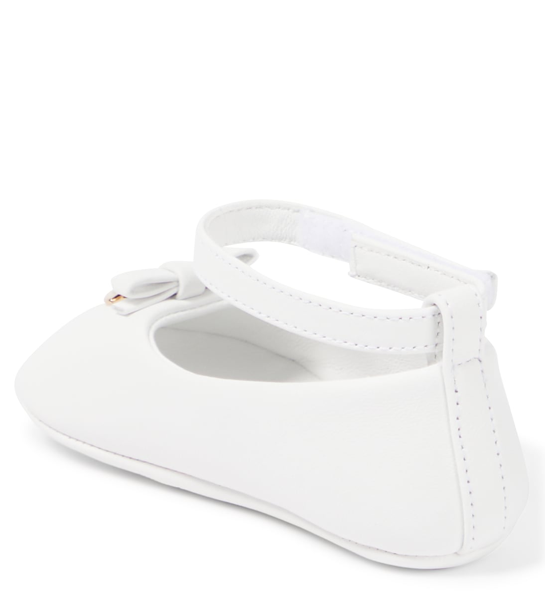 Baby leather ballet flats | Dolce&Gabbana Kids