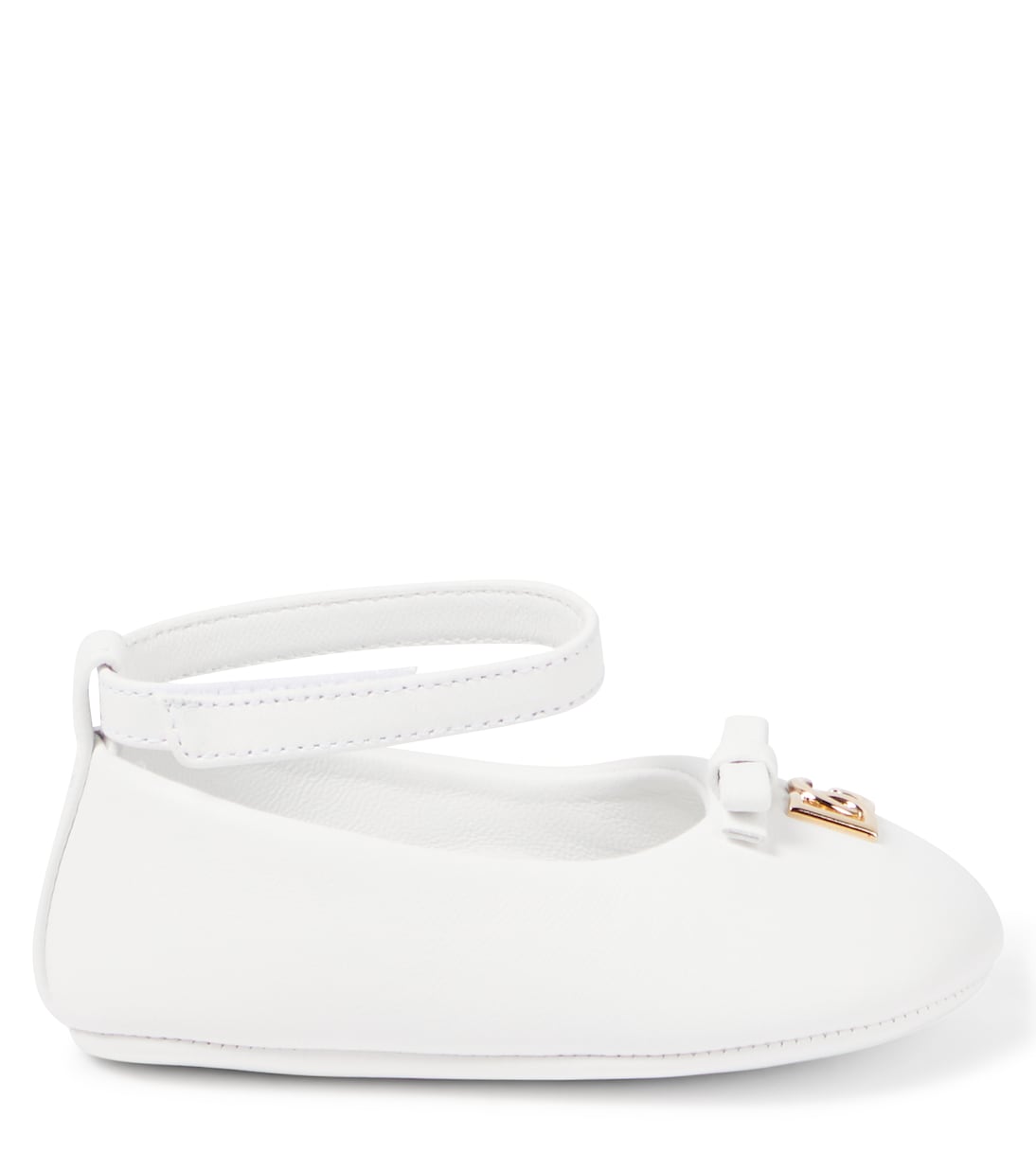 Baby leather ballet flats | Dolce&Gabbana Kids