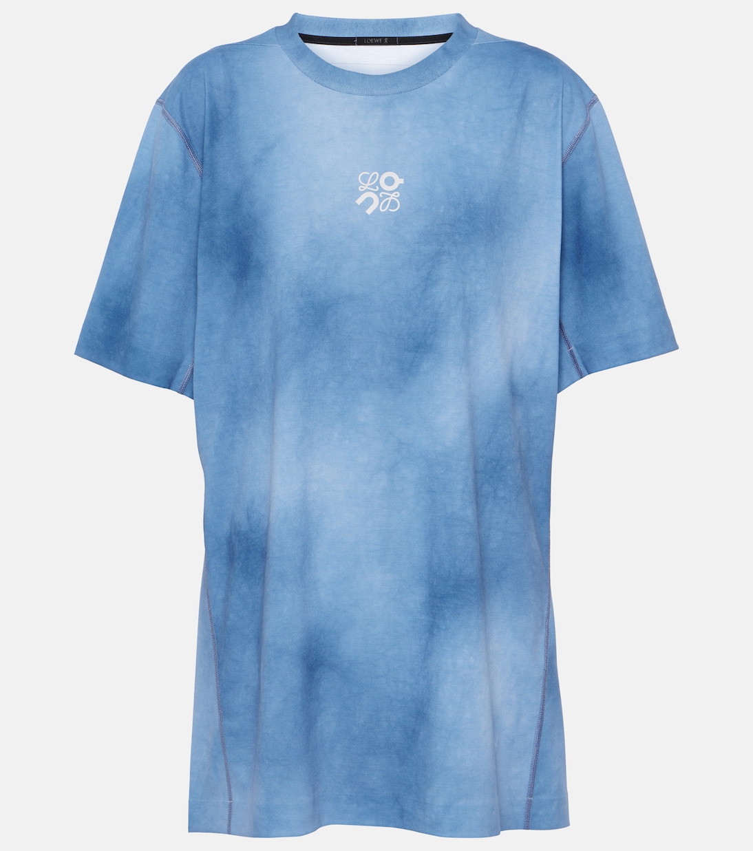 Camiseta Estampada Tie-Dye con Logo Loewe X On para Jóvenes