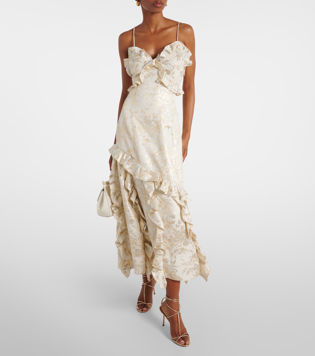Abito midi Calandra in jacquard | Markarian