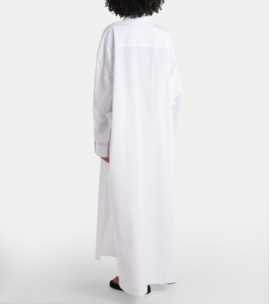 Abito chemisier oversize in cotone | Wardrobe.NYC