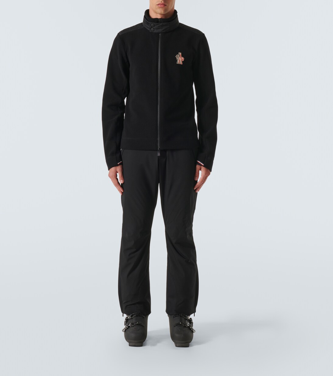 Logo zip-up cardigan | Moncler Grenoble