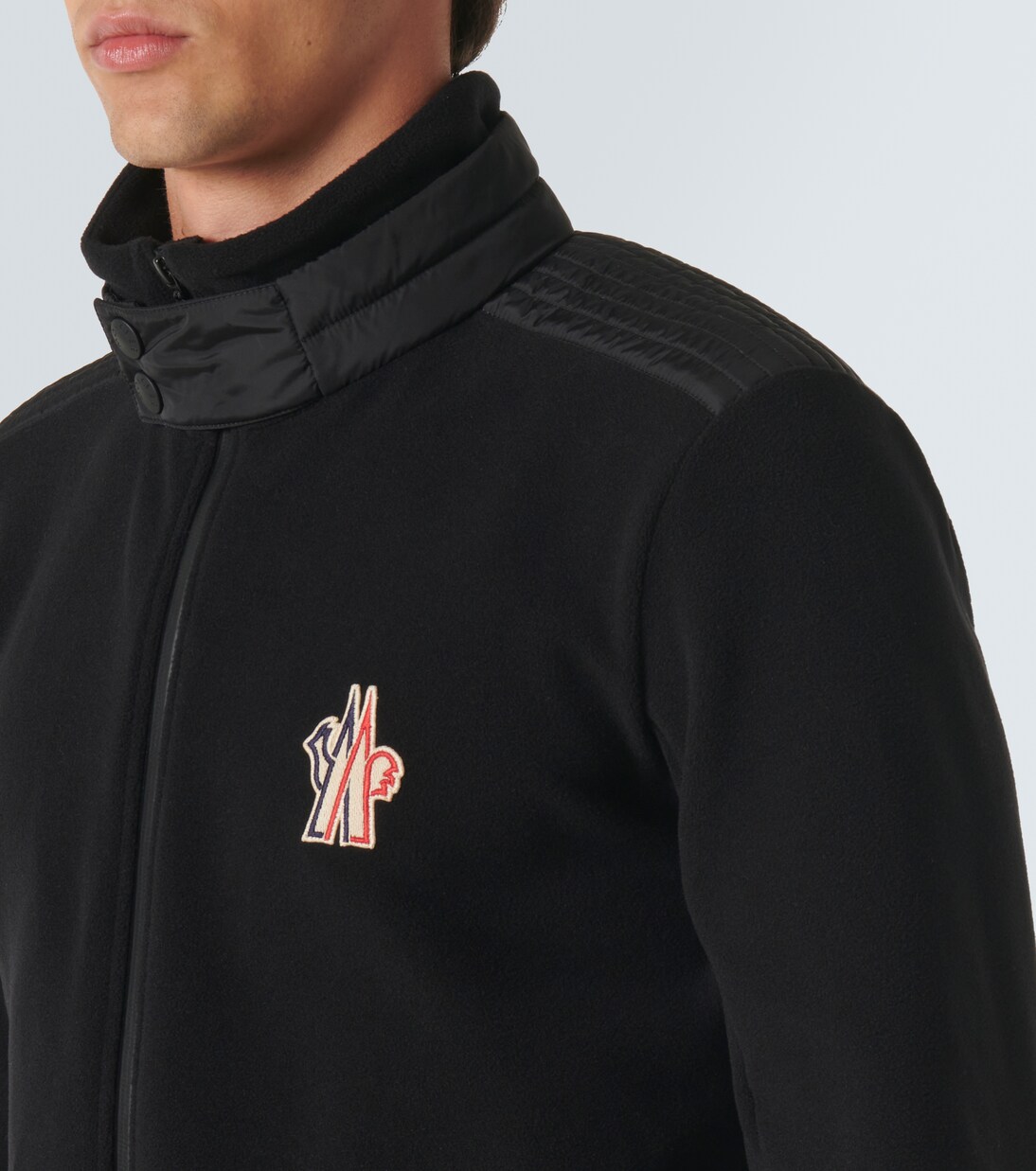 Logo zip-up cardigan | Moncler Grenoble
