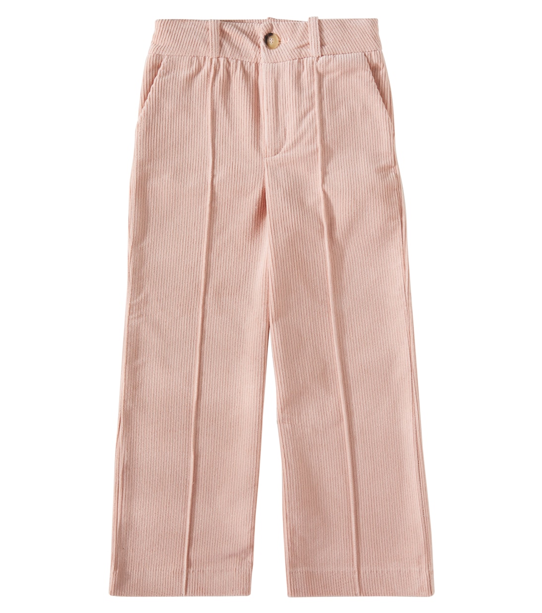 Pantaloni regular in velluto di cotone | Chloé Kids