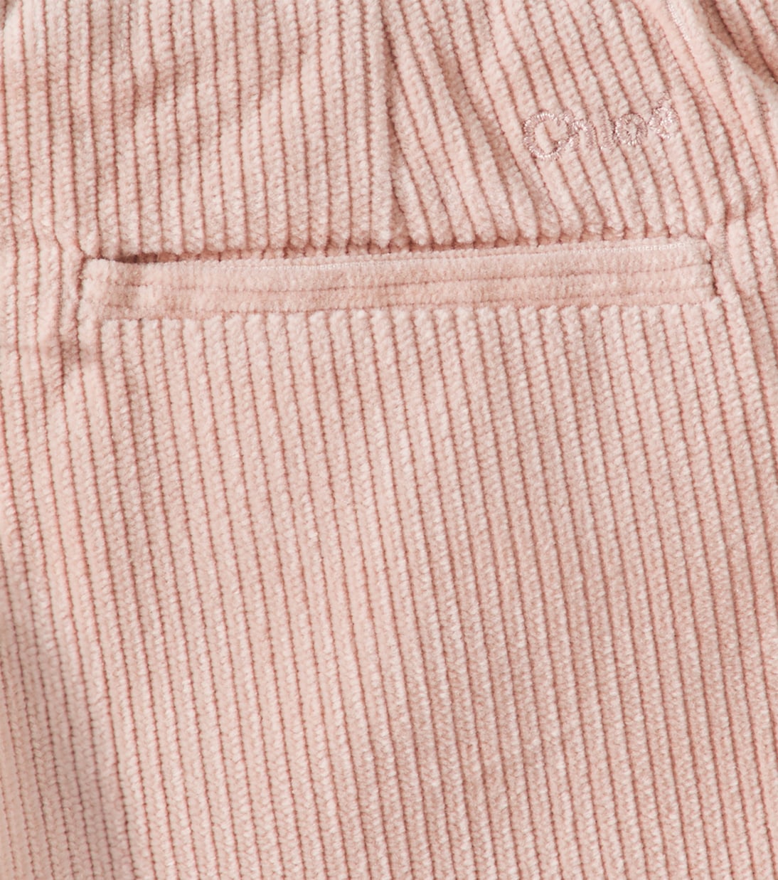 Pantaloni regular in velluto di cotone | Chloé Kids