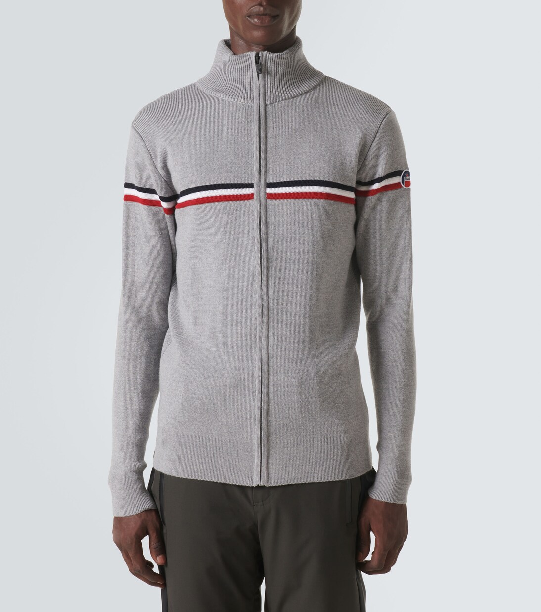 Wengen Fiz wool zip-up cardigan | Fusalp