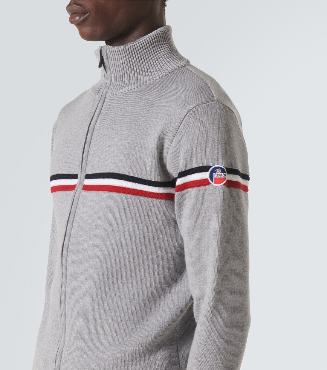 Wengen Fiz wool zip-up cardigan | Fusalp
