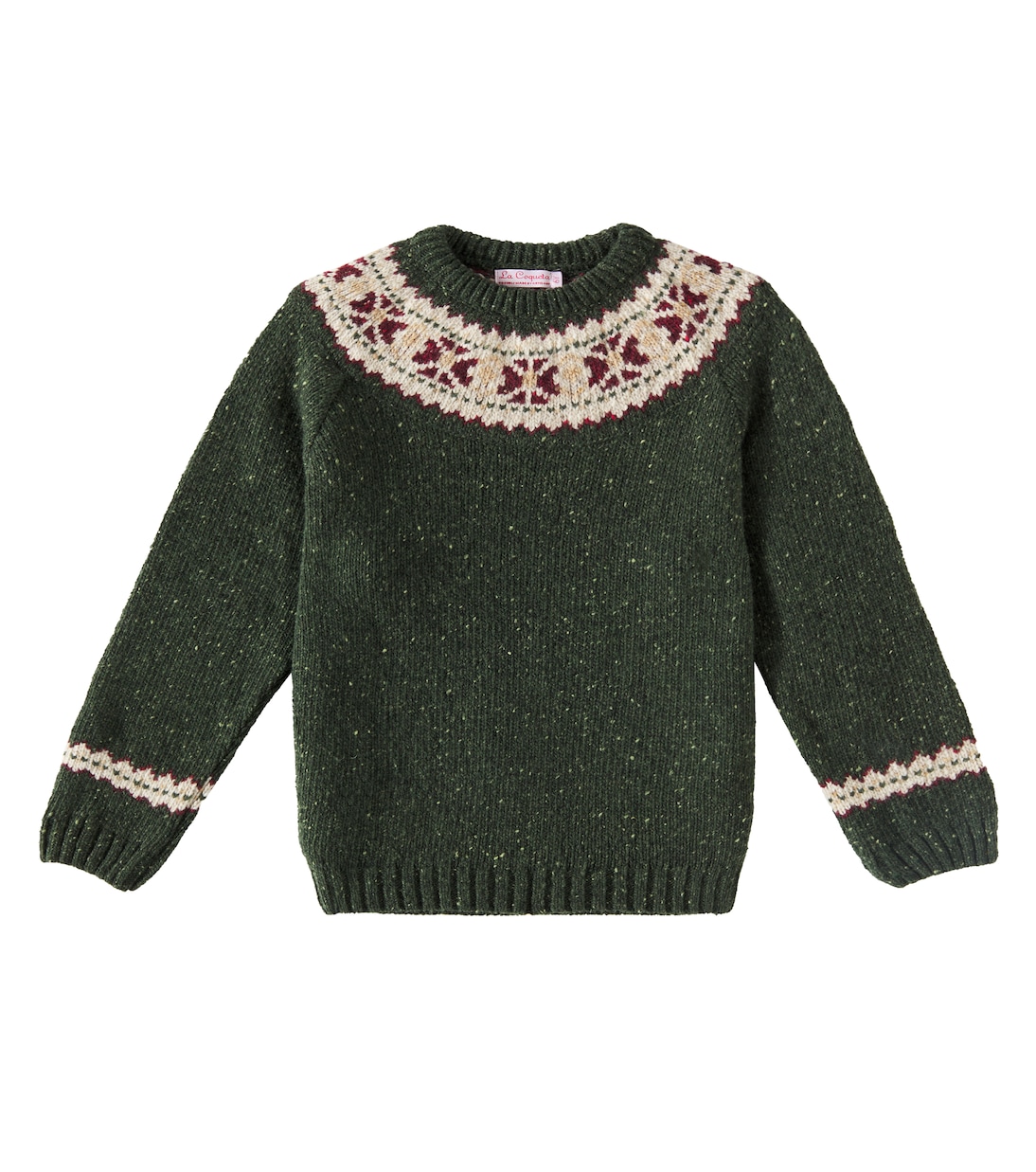 Fair Isle wool-blend sweater | La Coqueta