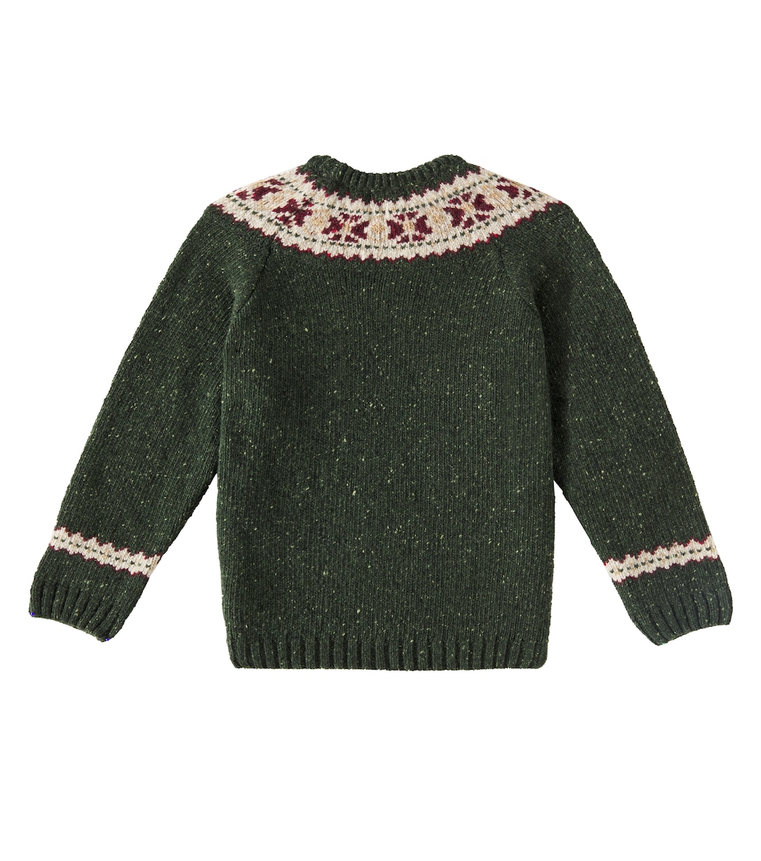 Fair Isle wool-blend sweater | La Coqueta