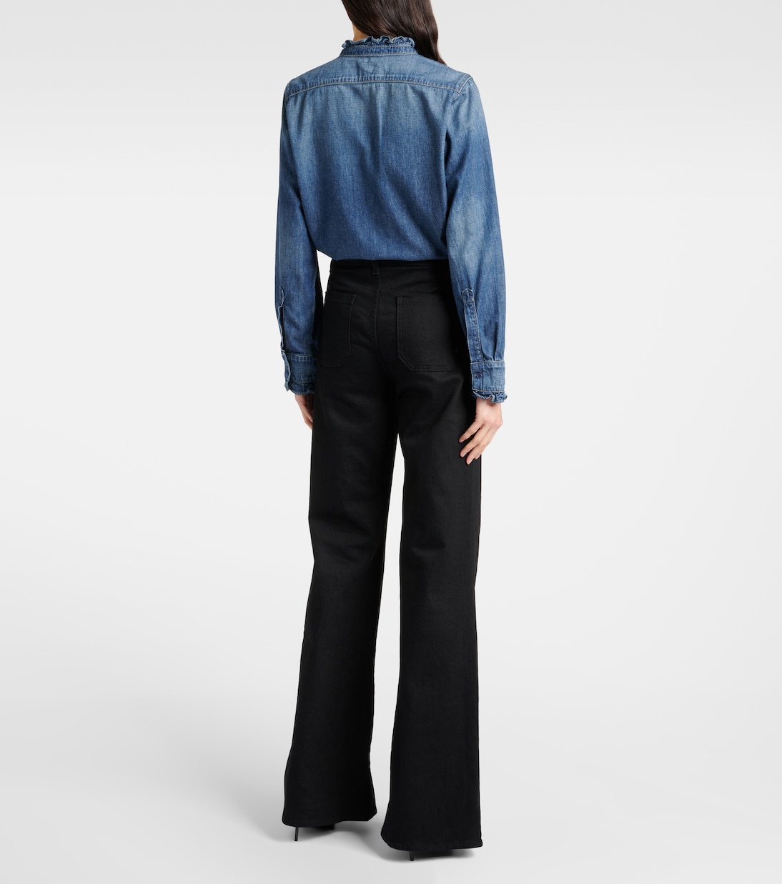 Jeans flared Florence de tiro alto | Nili Lotan