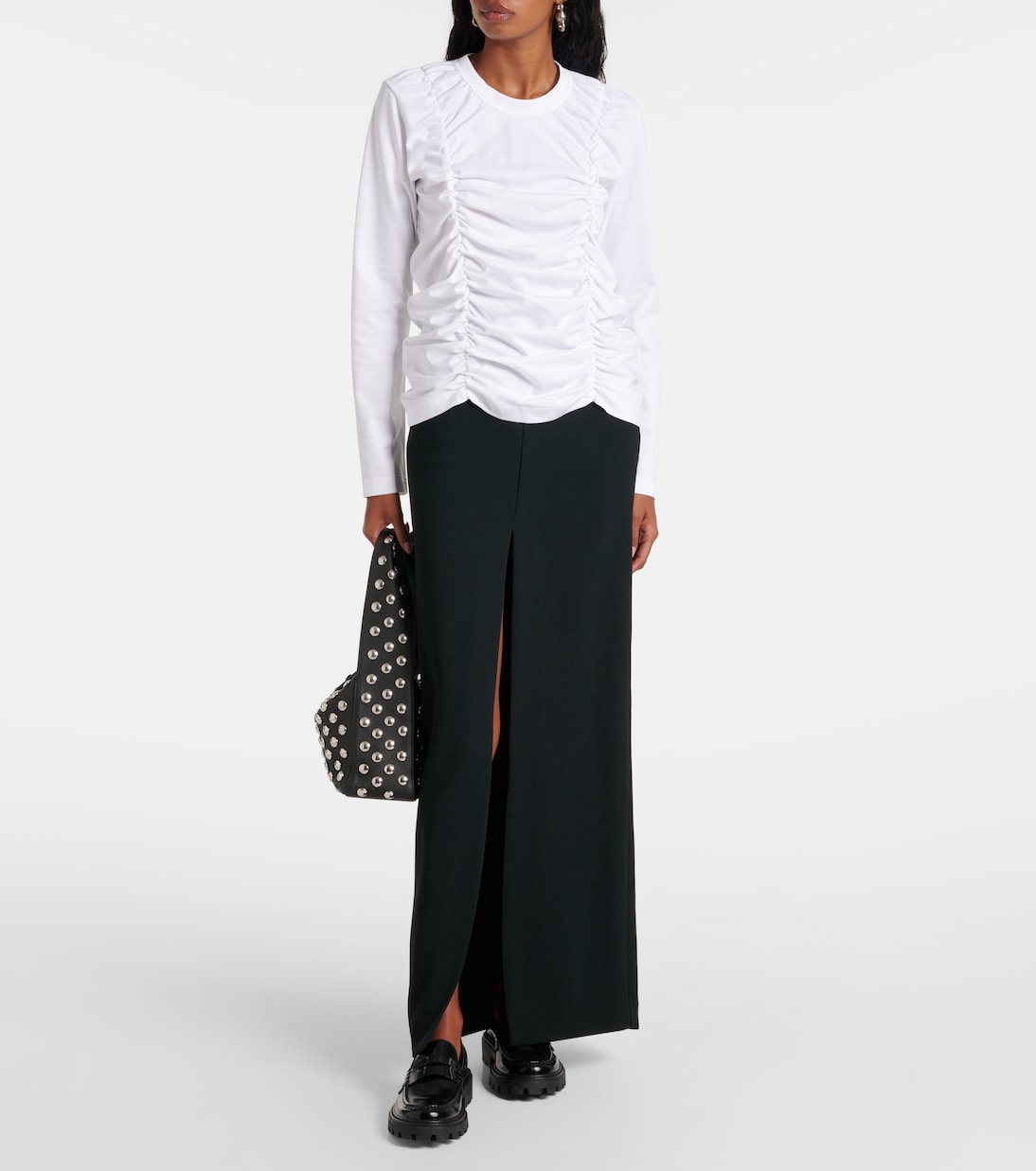 Top en coton | Noir Kei Ninomiya