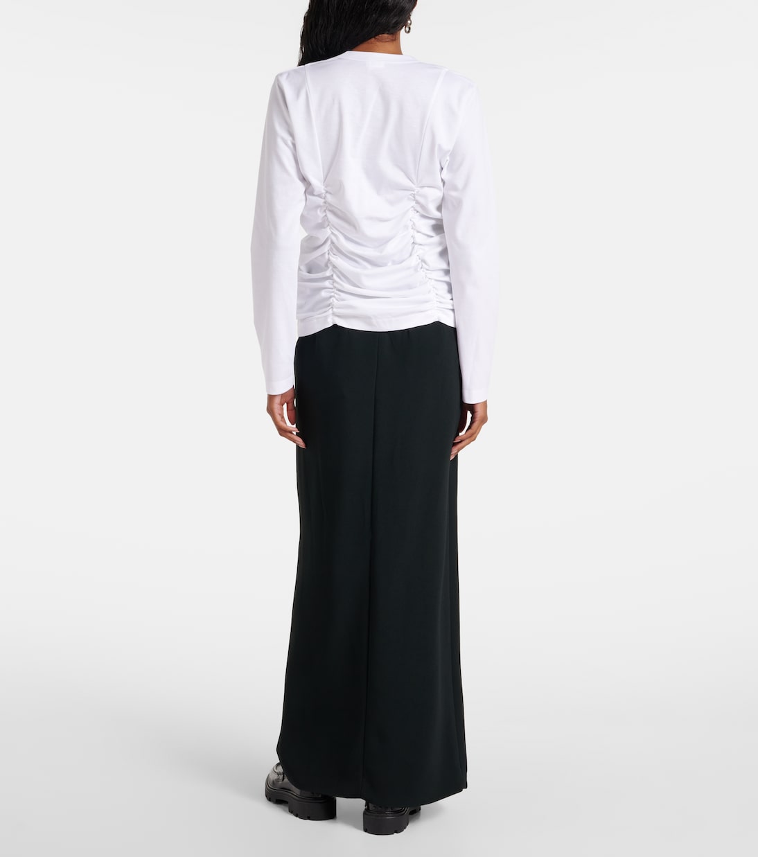Top en coton | Noir Kei Ninomiya