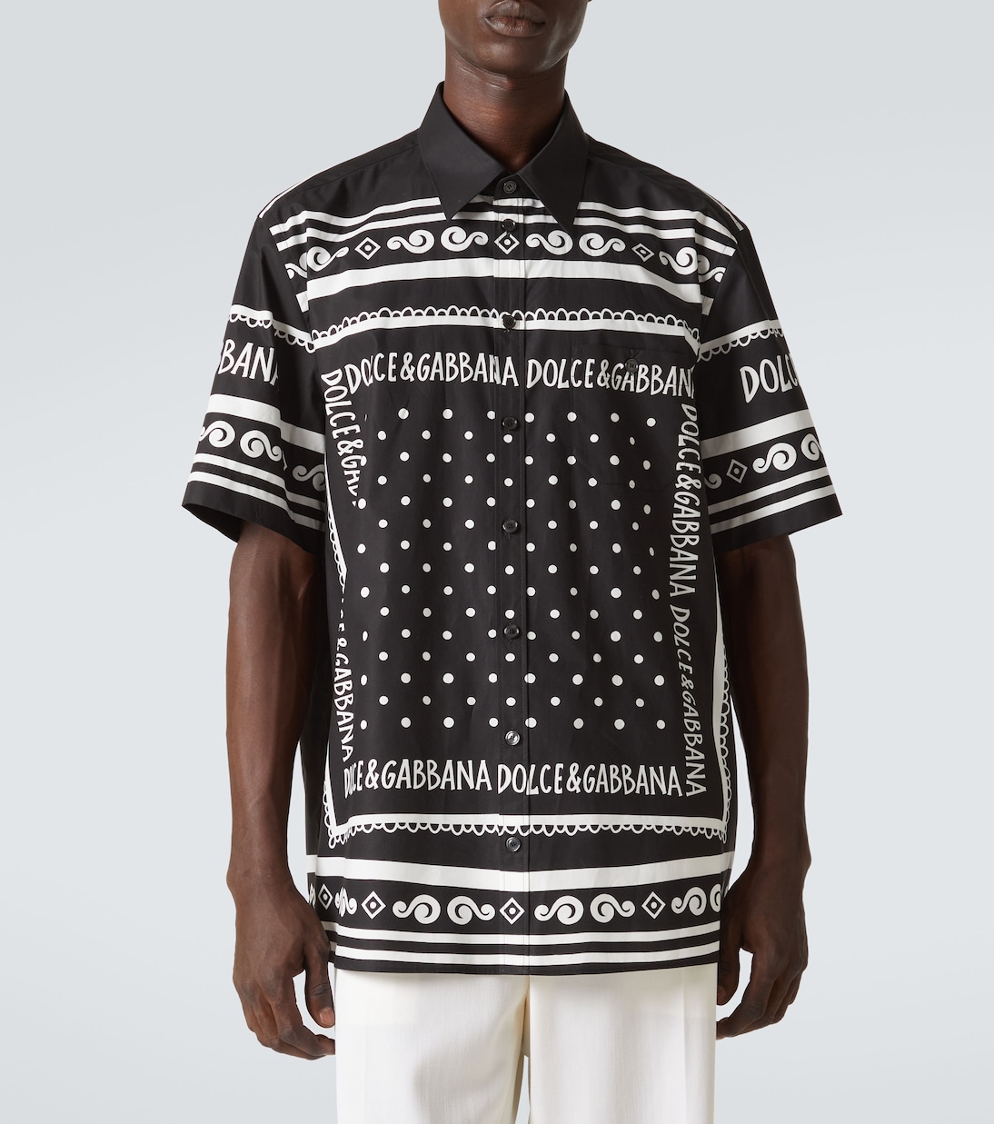 Camicia Bandana in cotone | Dolce&Gabbana