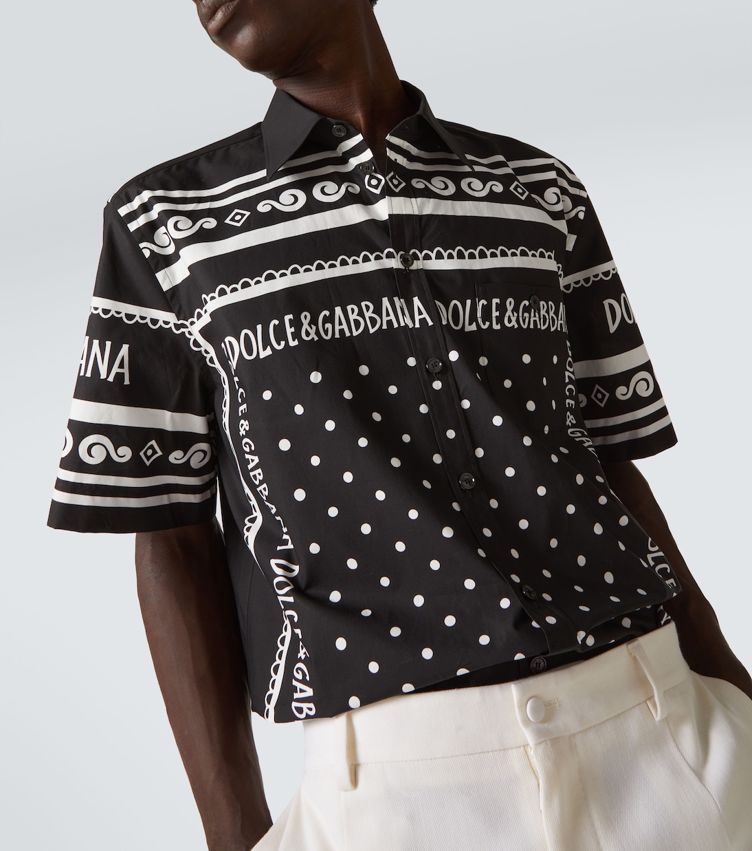 Camicia Bandana in cotone | Dolce&Gabbana