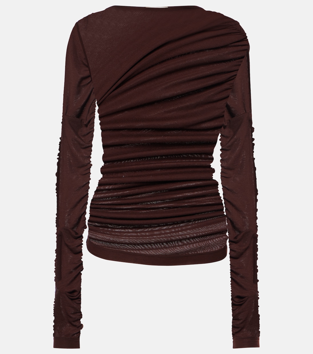 Top drapeado Tania de jersey | Agolde