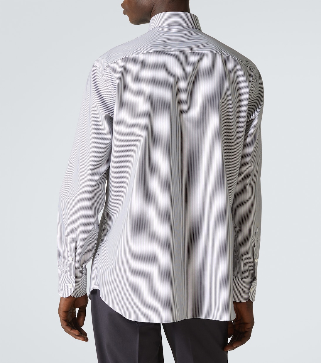 Chemise rayée en coton | Brioni