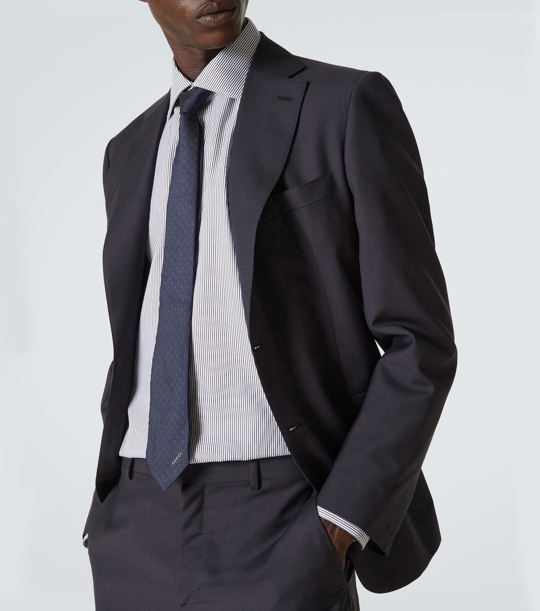 Chemise rayée en coton | Brioni