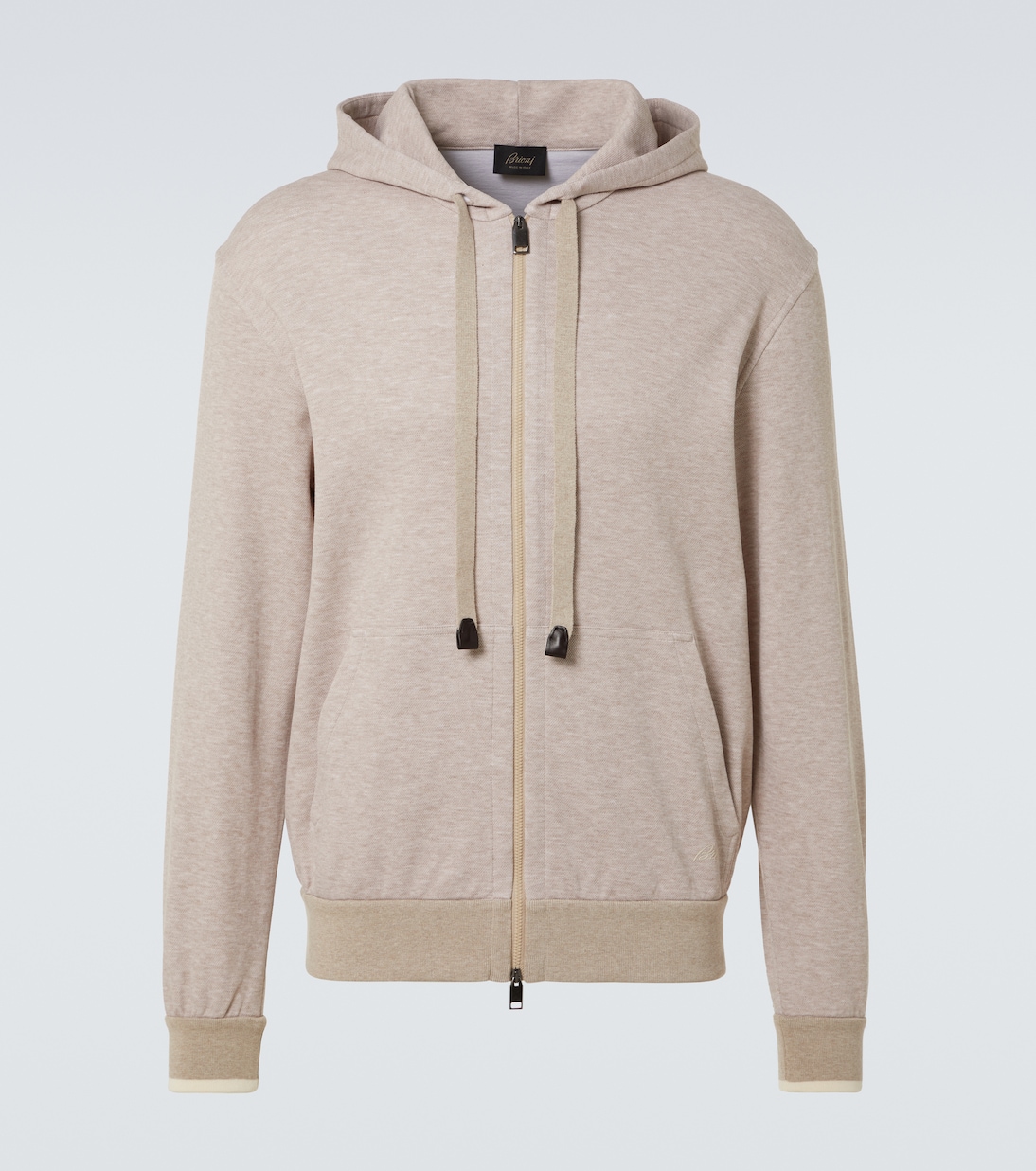 Sudadera con capucha de mezcla de algodón | Brioni
