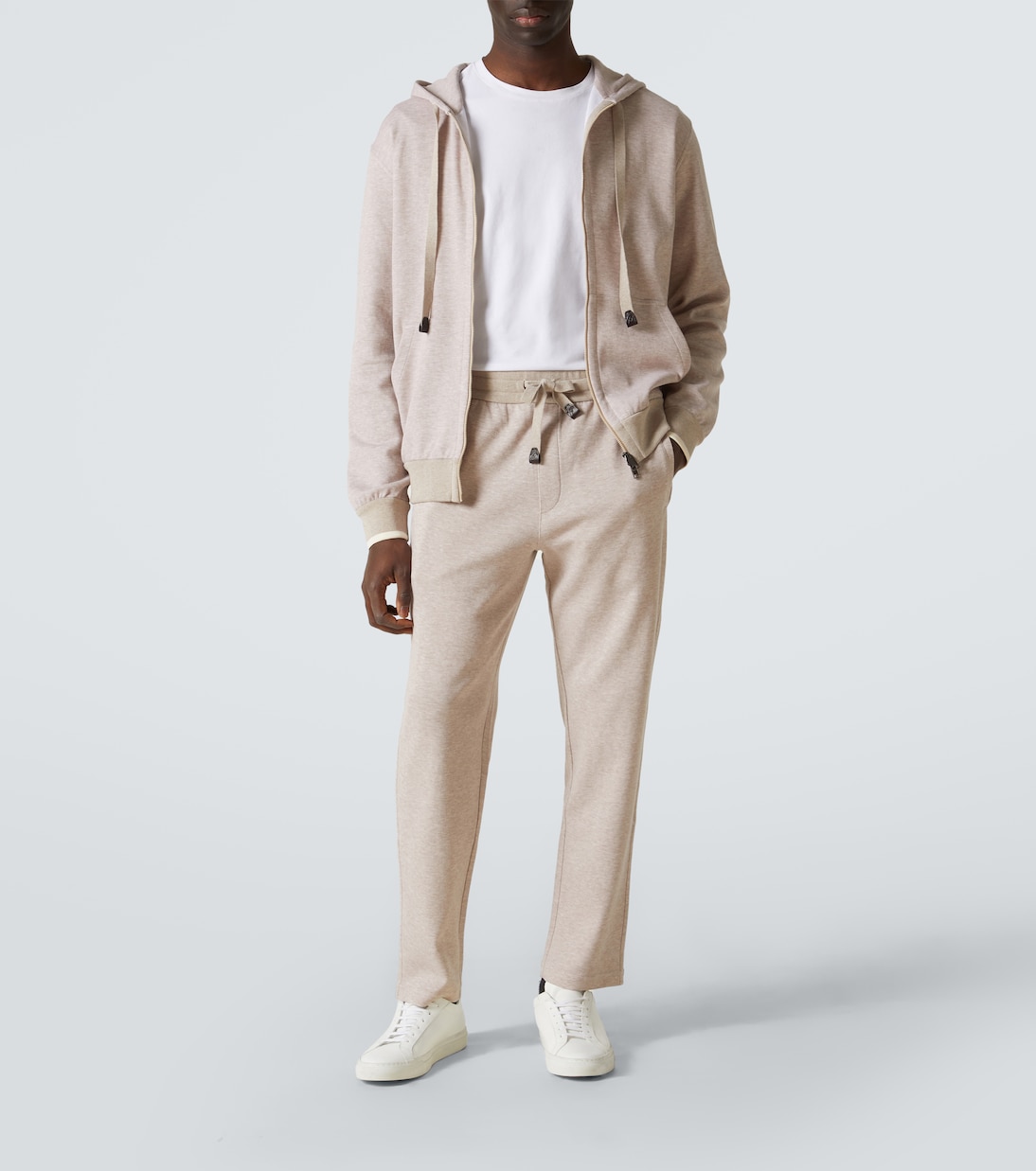 Sudadera con capucha de mezcla de algodón | Brioni