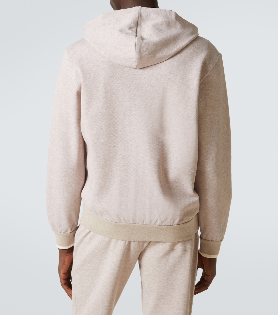 Sudadera con capucha de mezcla de algodón | Brioni