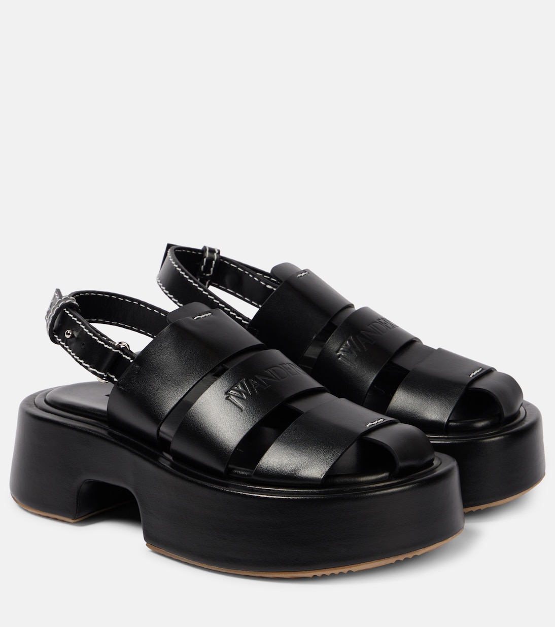 Sandali in pelle con platform | JW Anderson
