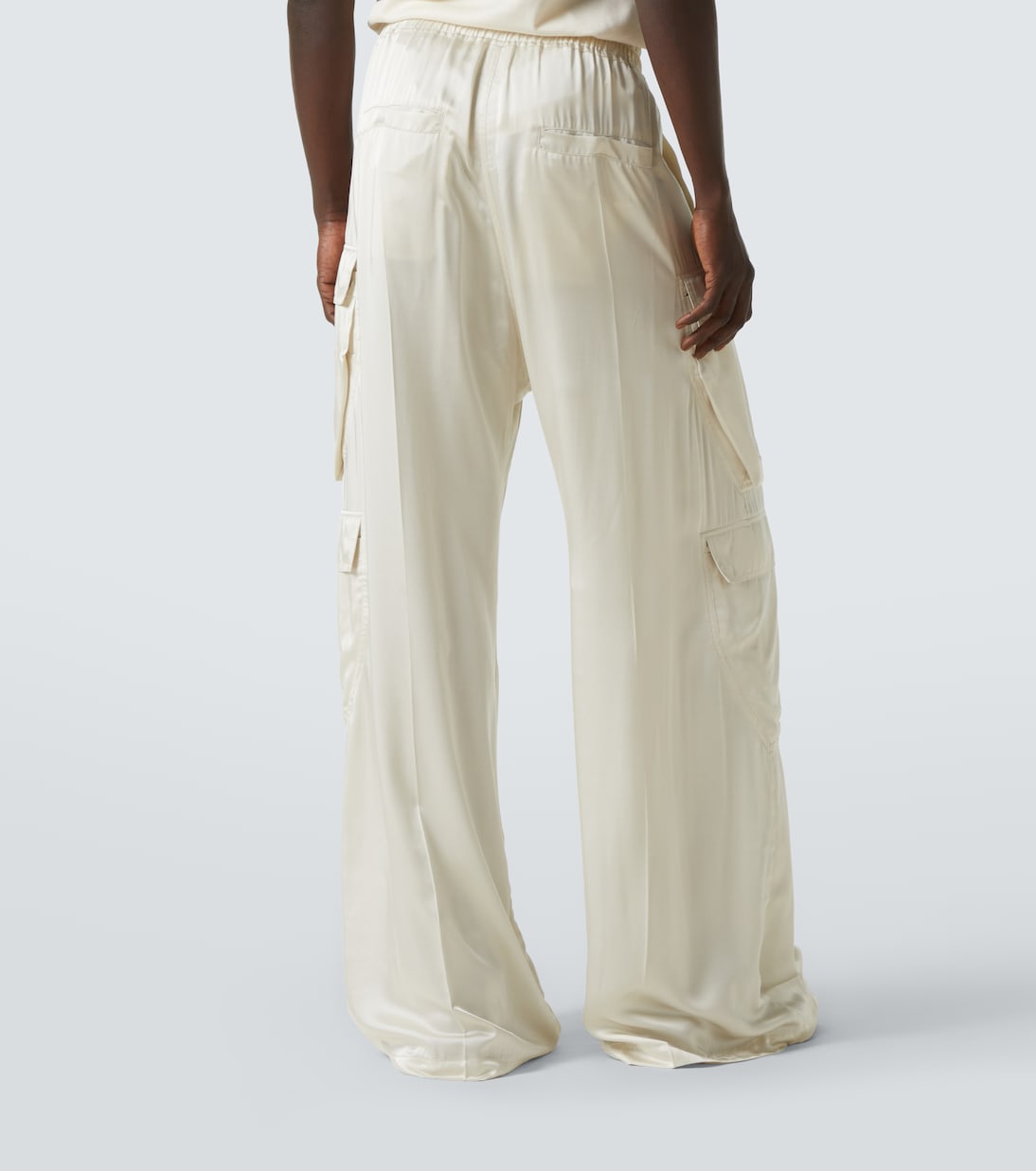 Cargohose Cargobelas aus Charmeuse | Rick Owens