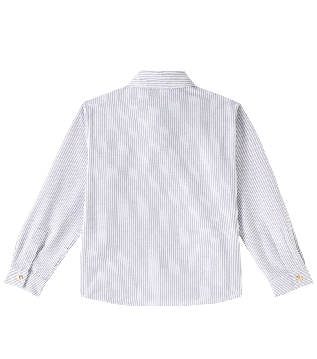 Camisa Medusa de algodón a rayas | Versace Kids