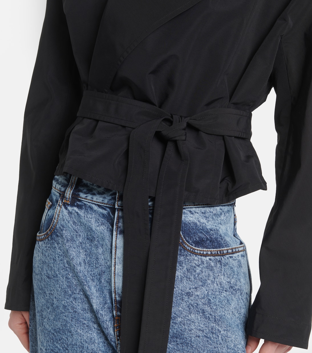 Hooded wrap jacket | Alaïa