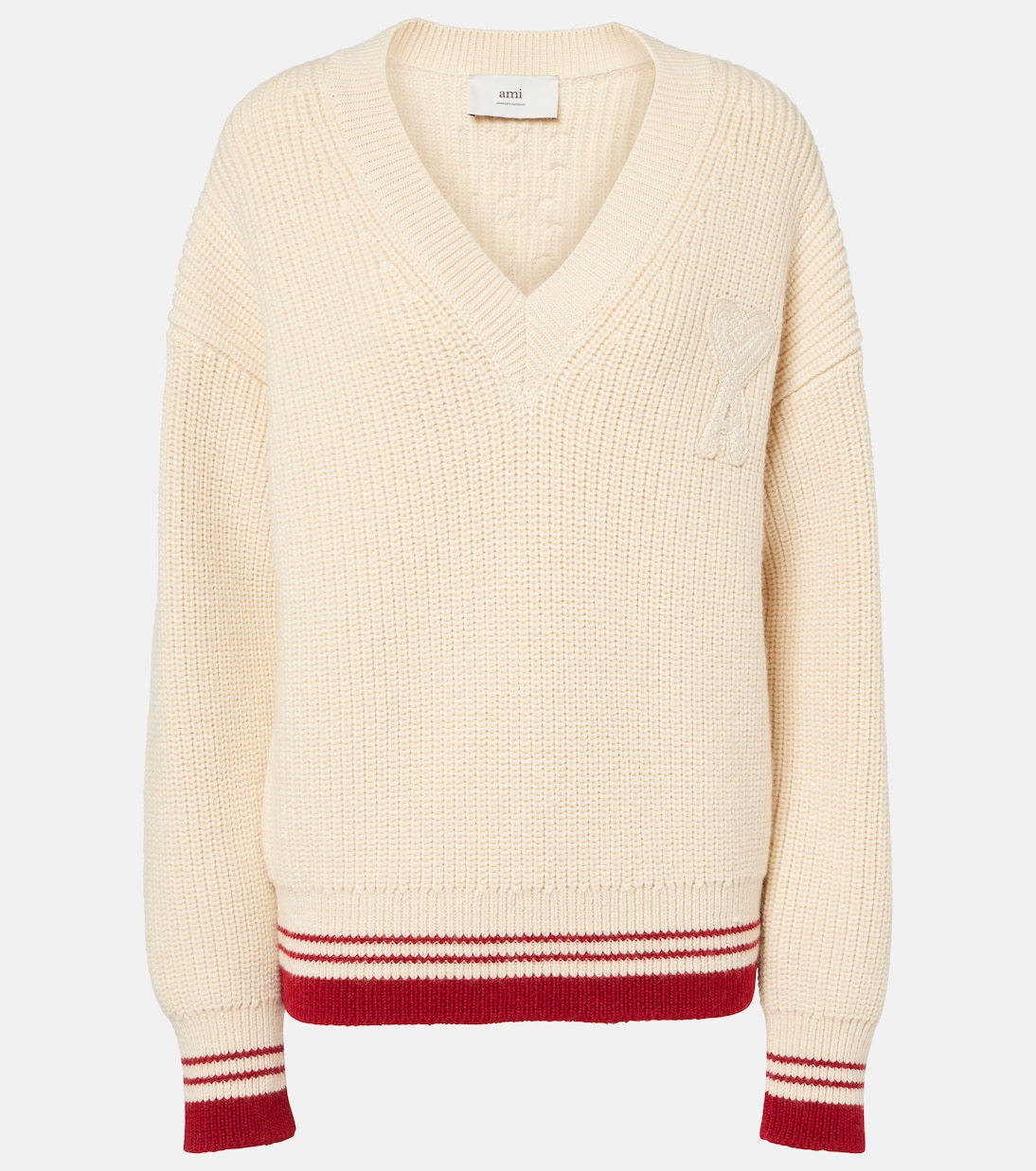Ami De Cœur Pullover aus Schurwolle | Ami Paris