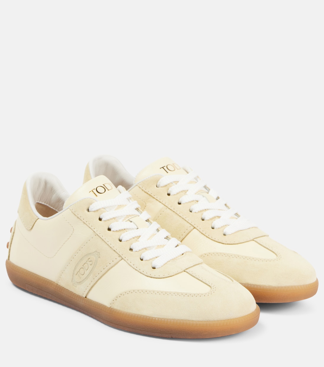 Scarpe da ginnastica in pelle e suede firmate TOD'S per uno stile giovane e trendy