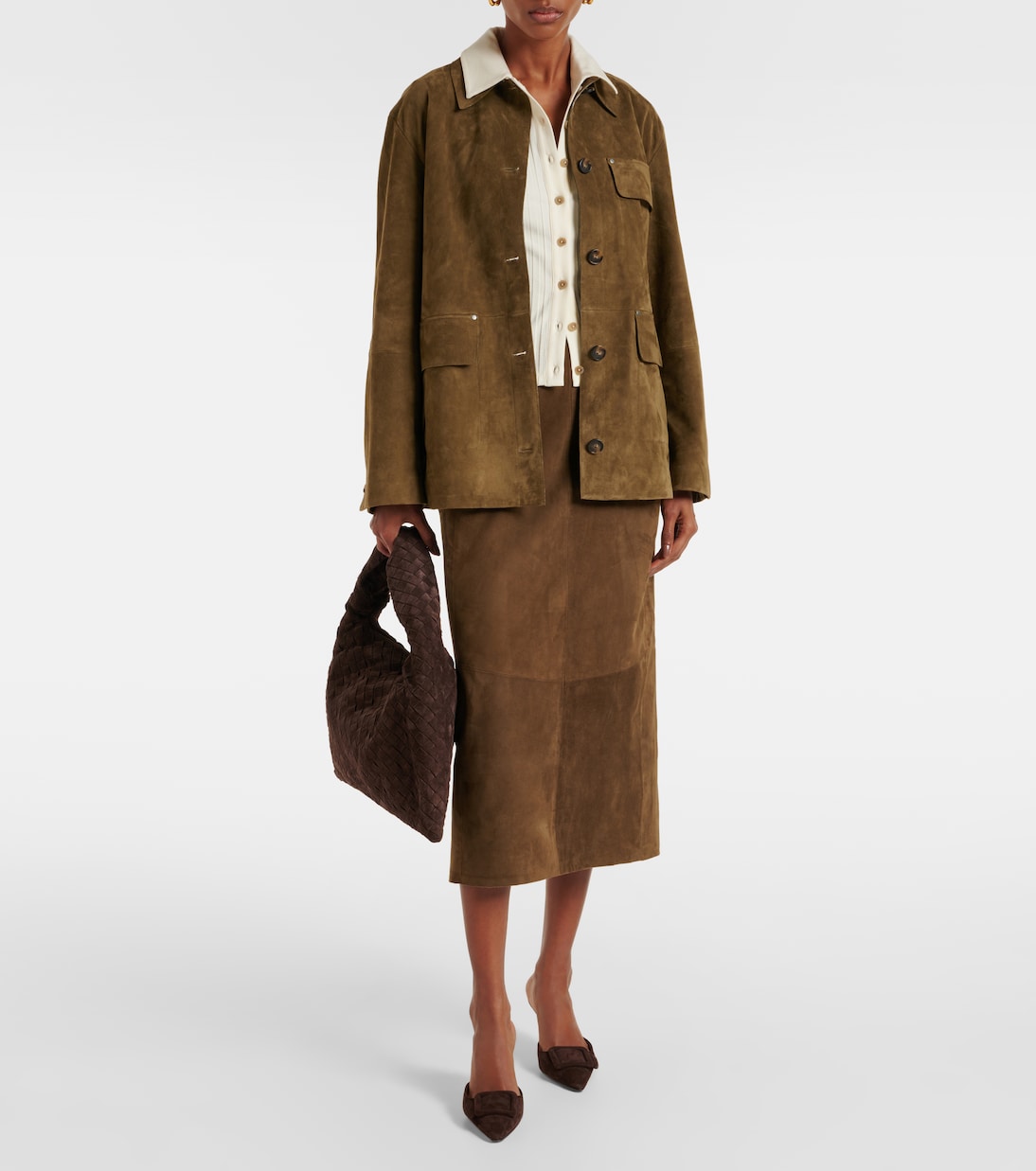 Cardigan in maglia a coste | Vince