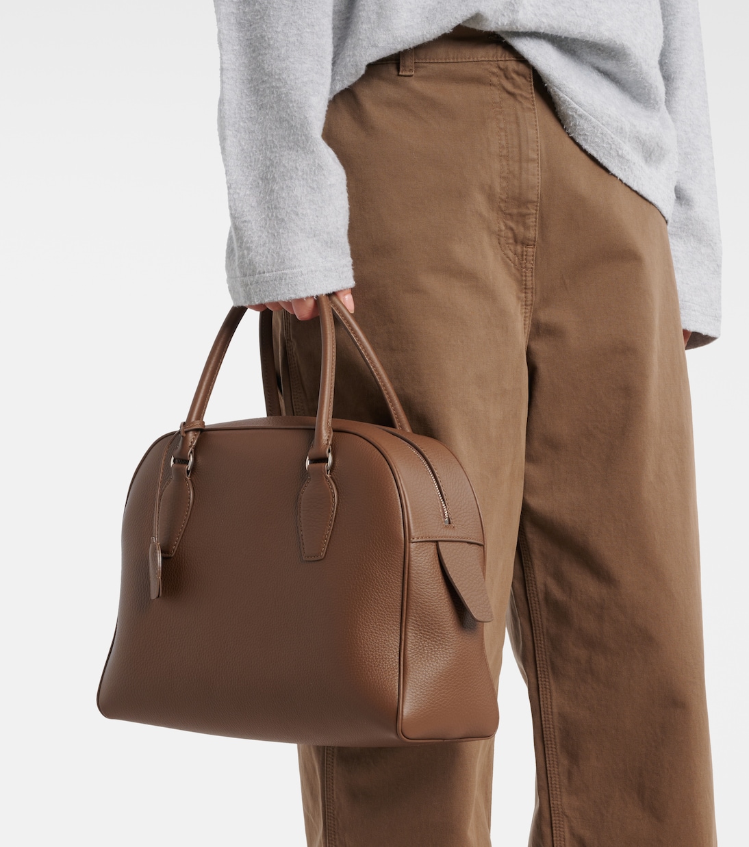 Sac India 12 Medium en cuir | The Row
