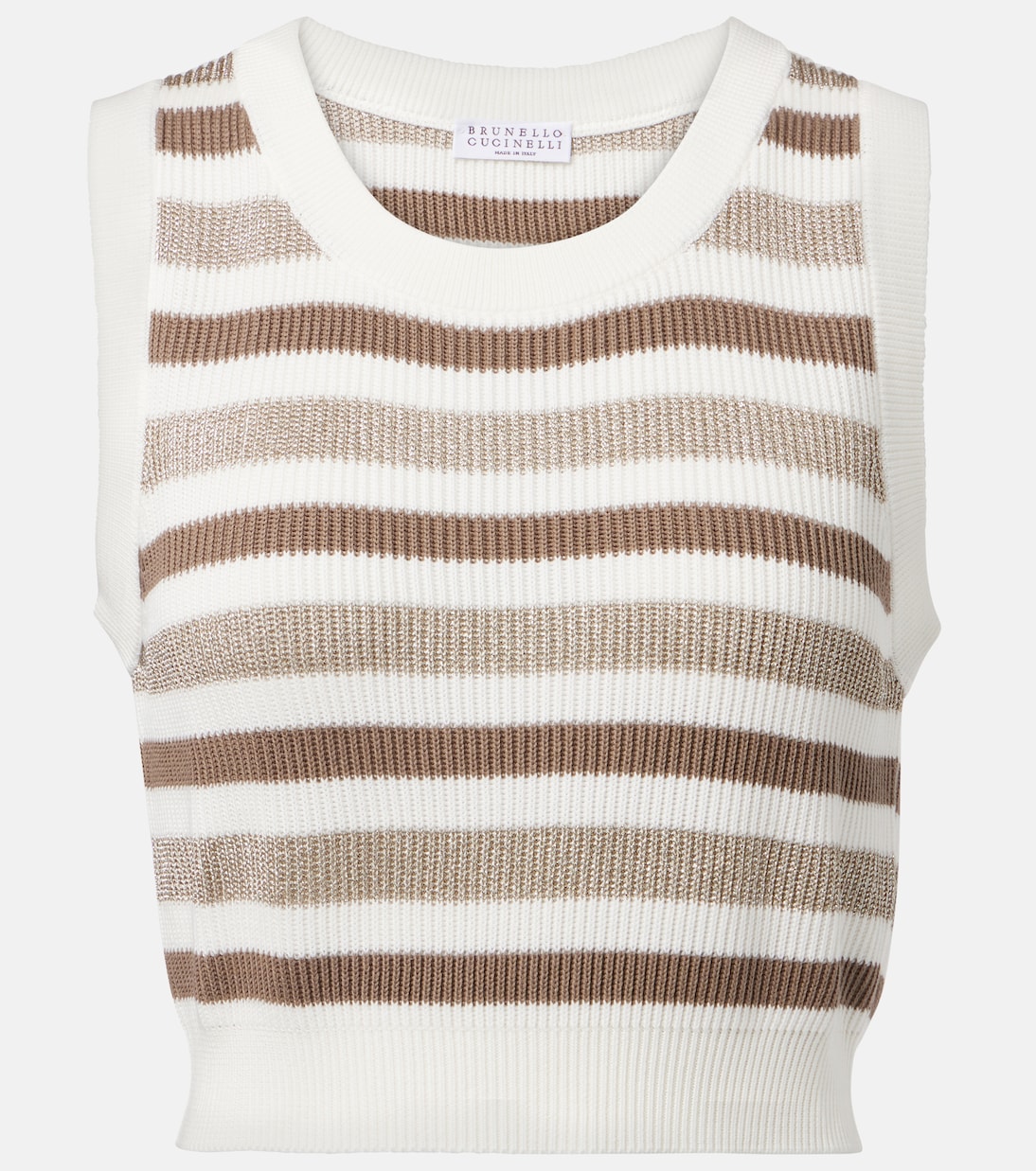 Pullunder aus Baumwolle | Brunello Cucinelli