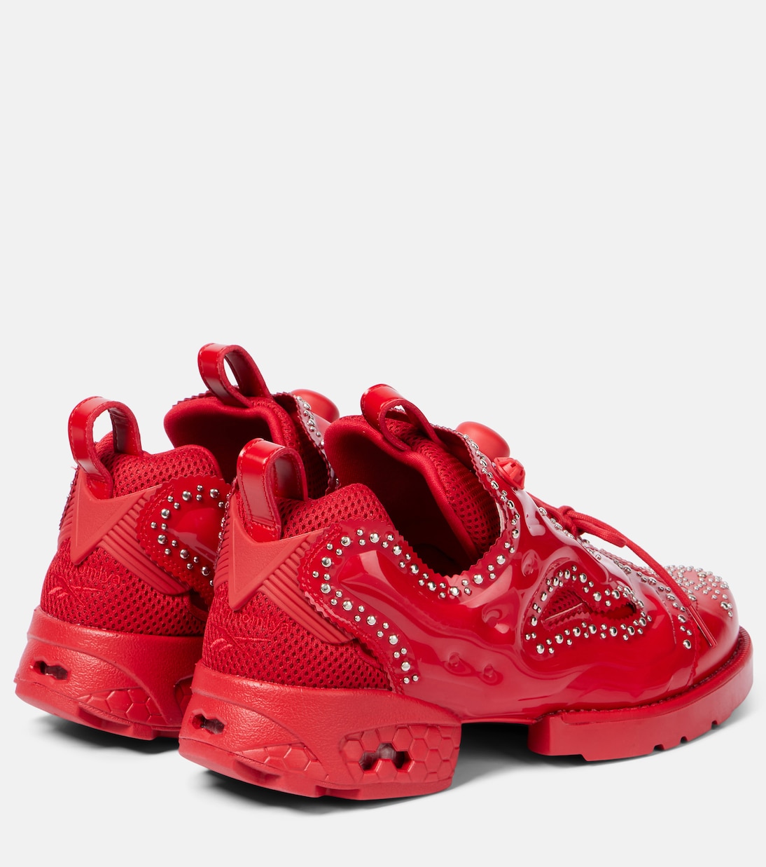 Studded brogue sneakers | Noir Kei Ninomiya