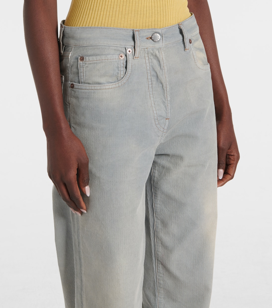 Cotton corduroy pants | Prada