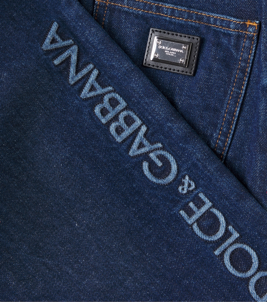 Logo straight jeans | Dolce&Gabbana Kids
