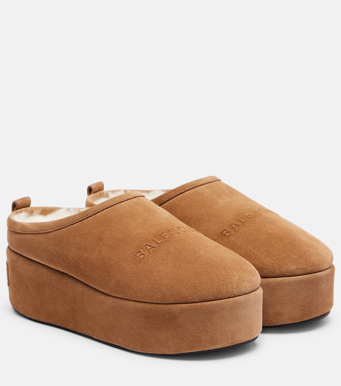 Slippers Alaska aus Veloursleder | Balenciaga