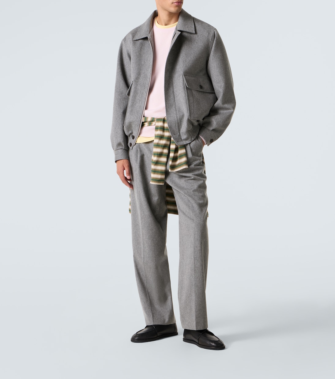Cashmere blouson jacket | Auralee