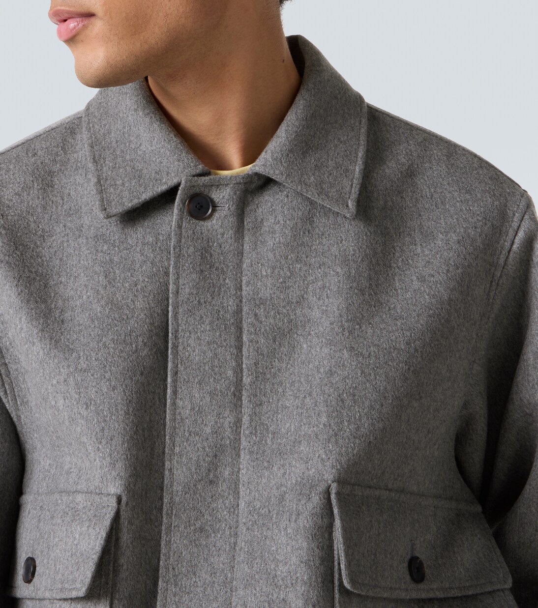 Cashmere blouson jacket | Auralee