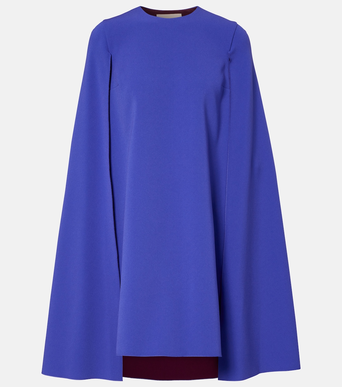 Twiggy caped crêpe cocktail dress | Roksanda